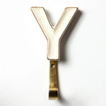 Ceramic Alphabet Hook - Y - Pure Apotheca