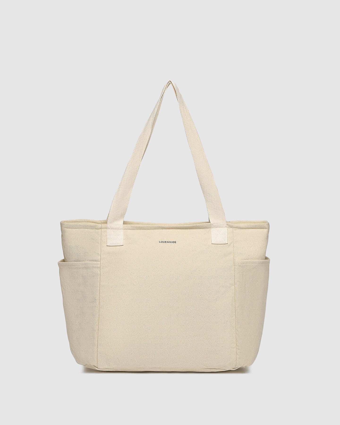 Charlotte Canvas Tote Bag Natural - Pure Apotheca
