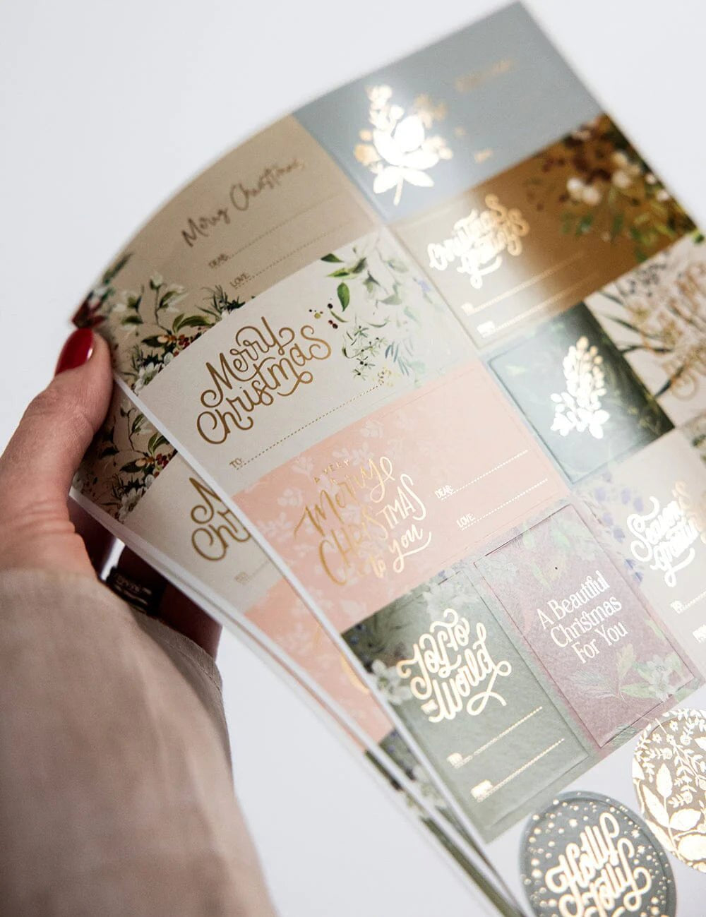 Christmas Garden - Christmas Stickers Pack 45pk - Pure Apotheca