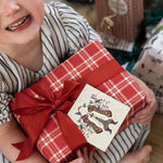 Christmas Red Check Plaid Gift Wrap 3m - Pure Apotheca