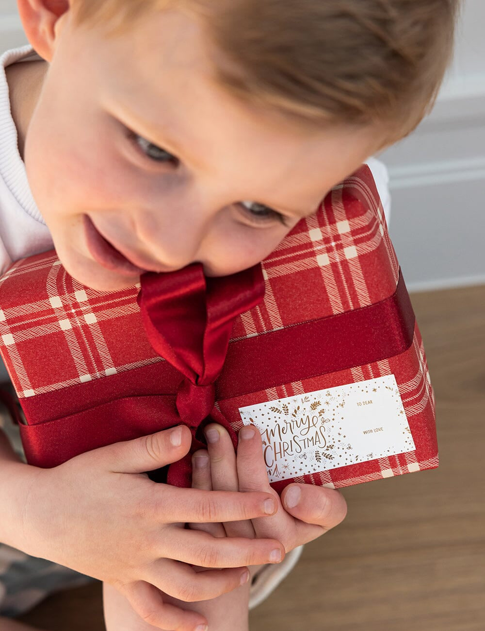 Christmas Red Check Plaid Gift Wrap 3m - Pure Apotheca