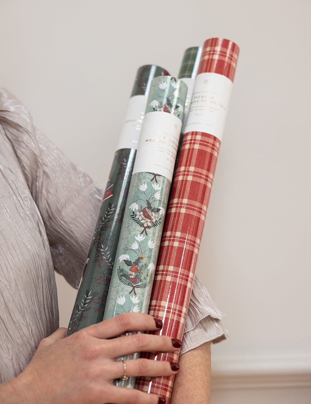 Christmas Songbirds Gift Wrap 3m - Pure Apotheca