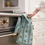 Christmas Songbirds Tea towel - Pure Apotheca