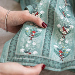 Christmas Songbirds Tea towel - Pure Apotheca