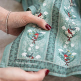 Christmas Songbirds Tea towel - Pure Apotheca