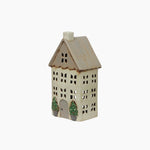 Christmas Tea Light House Stone with Pots Medium - Pure Apotheca