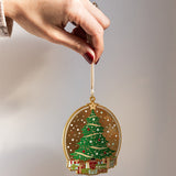 Christmas Tree Enamel Ornament - Pure Apotheca