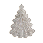 Christmas Tree Whitewashed Plate - Pure Apotheca