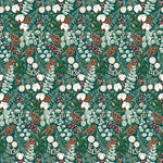 Christmas Wrapping Paper Roll 3m - Winterberry - Pure Apotheca