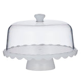Cibo Acrylic 2 - in - 1 Cake Dome and Dip Server - Pure Apotheca