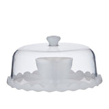 Cibo Acrylic 2 - in - 1 Cake Dome and Dip Server - Pure Apotheca