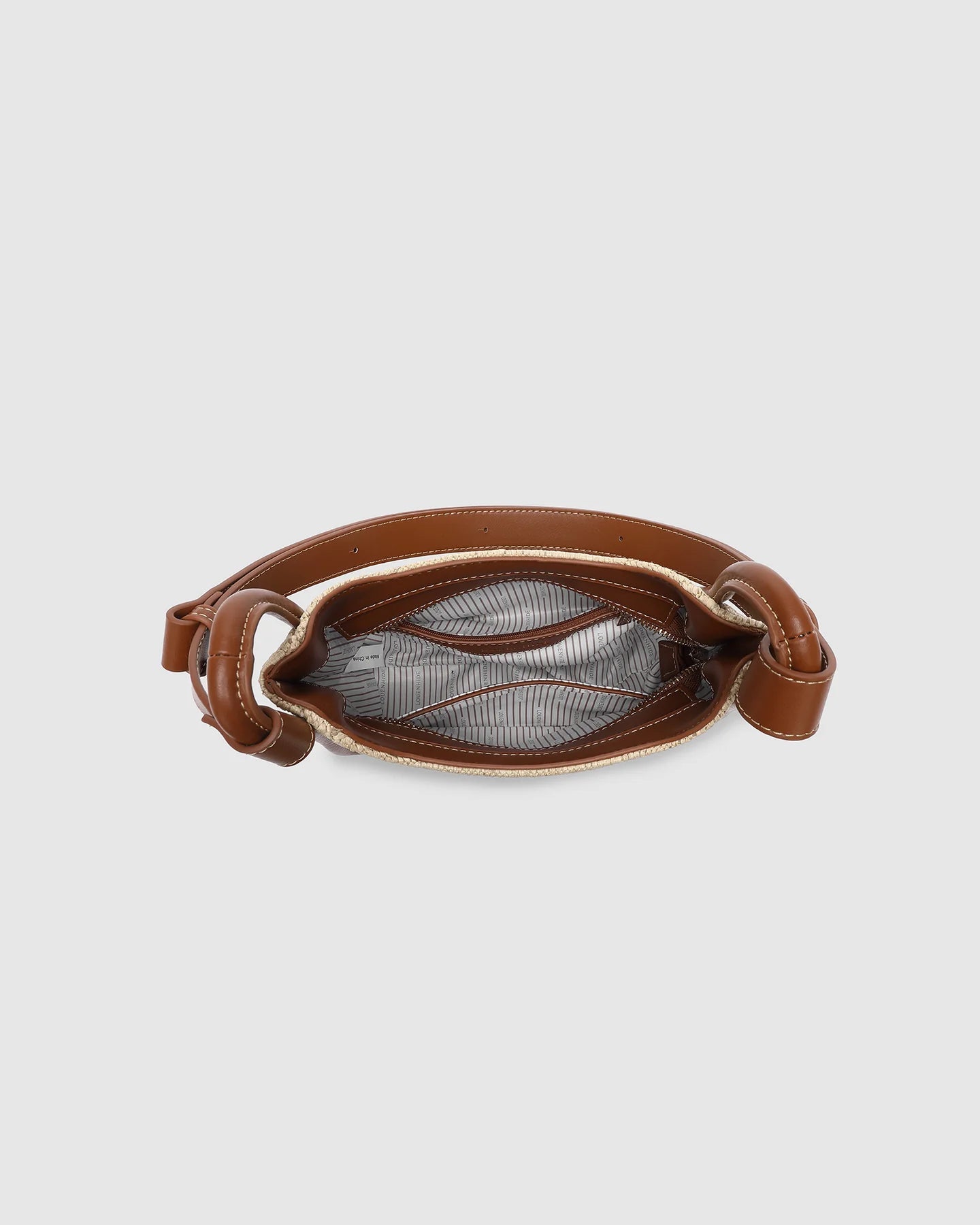 Clare Shoulder Bag Raffia Tan - Pure Apotheca
