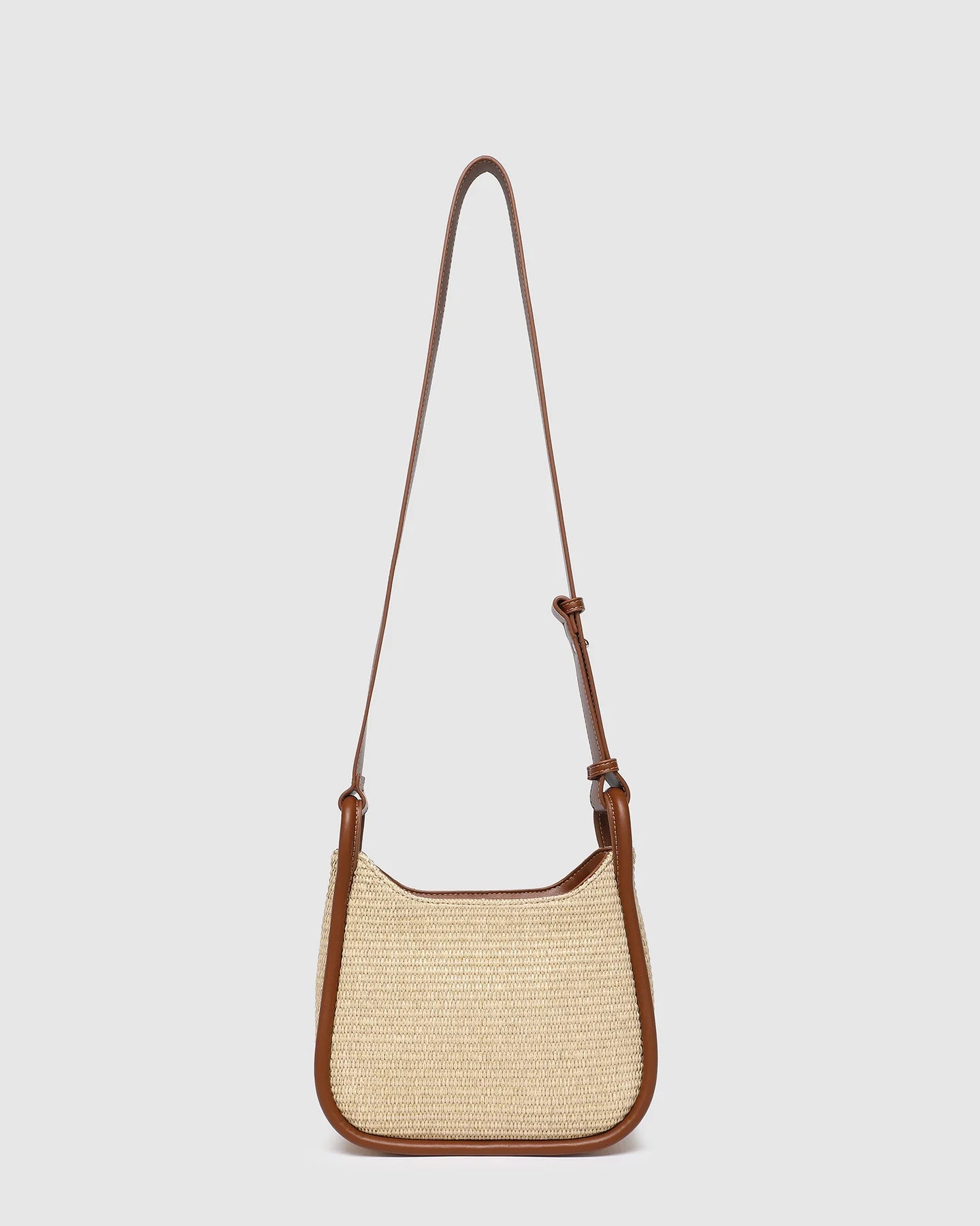 Clare Shoulder Bag Raffia Tan - Pure Apotheca
