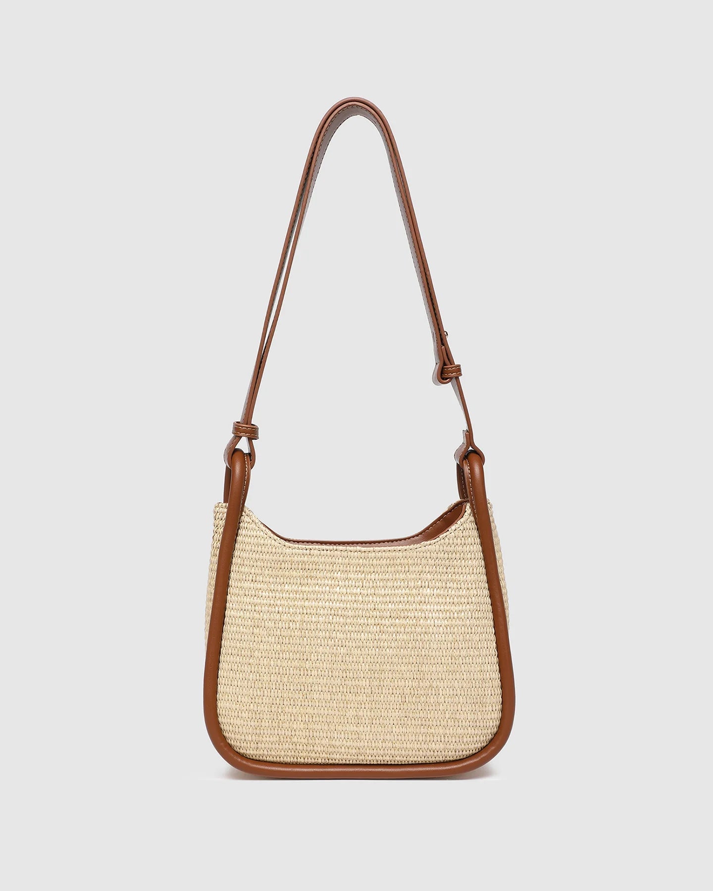 Clare Shoulder Bag Raffia Tan - Pure Apotheca