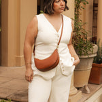 Claudia Shoulder Bag Tan - Pure Apotheca