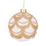 CLEAR DECO SCALLOPED BAUBLE - Pure Apotheca
