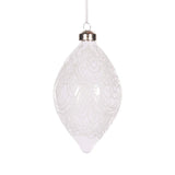 CLEAR PIPED LACE DROP BAUBLE - Pure Apotheca