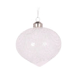 CLEAR PIPED LACE ONION BAUBLE - Pure Apotheca