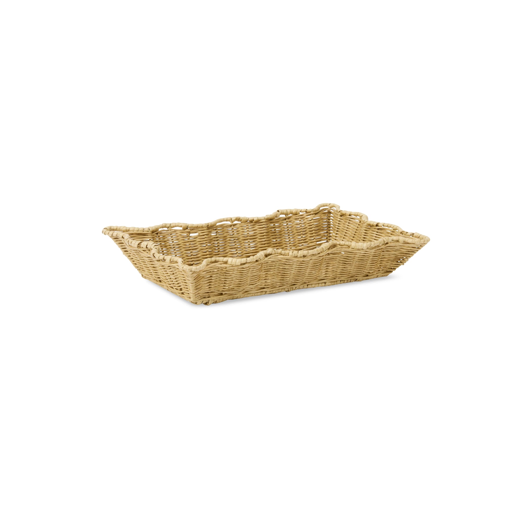 CLOVELLY RATTAN WAVY TRAY SET/2 - Pure Apotheca