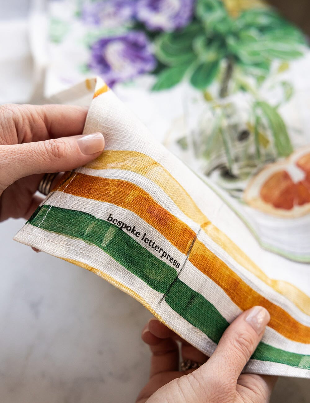 Cockatiel Linen Tea Towel - Pure Apotheca