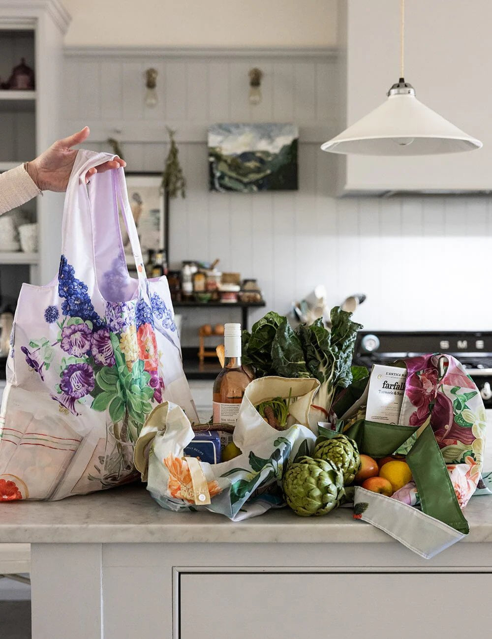 Cockatiel Reusable Large Shopping Bag - Pure Apotheca