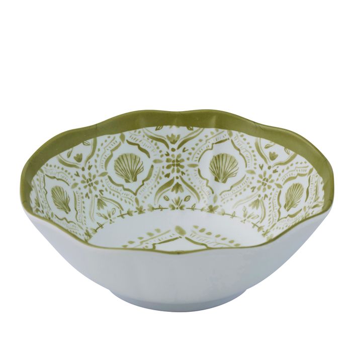 Costiera Melamine Bowl 19x6.5cm Olive - Pure Apotheca