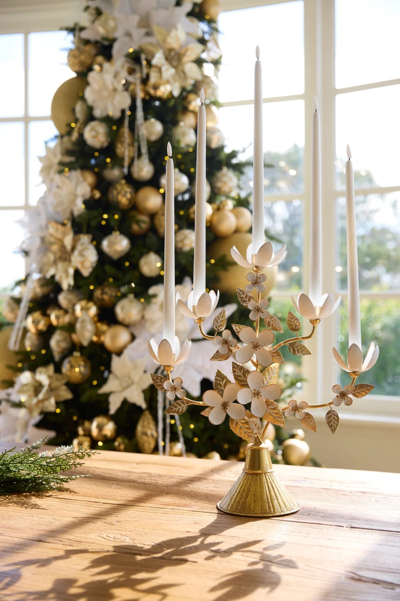 COTTON FLOWER CANDELABRA - Pure Apotheca