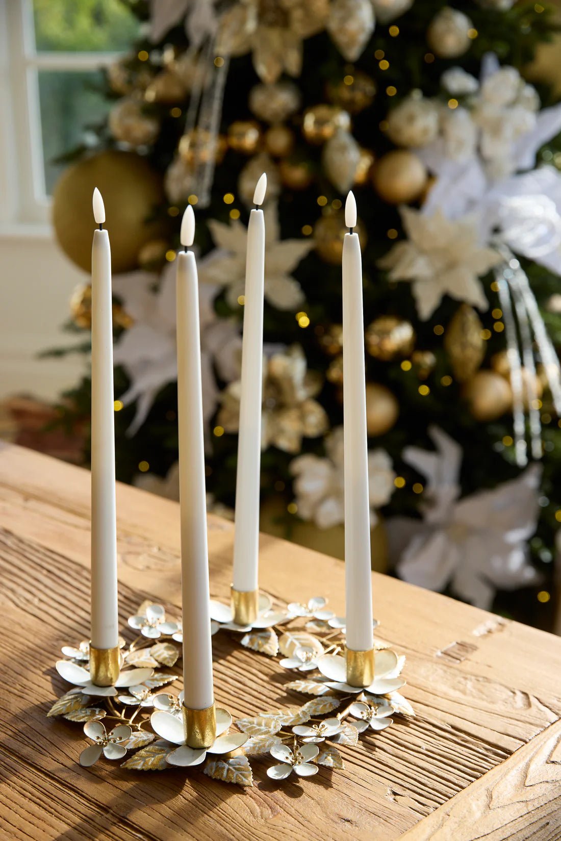 COTTON FLOWER CANDLE CENTREPIECE - Pure Apotheca