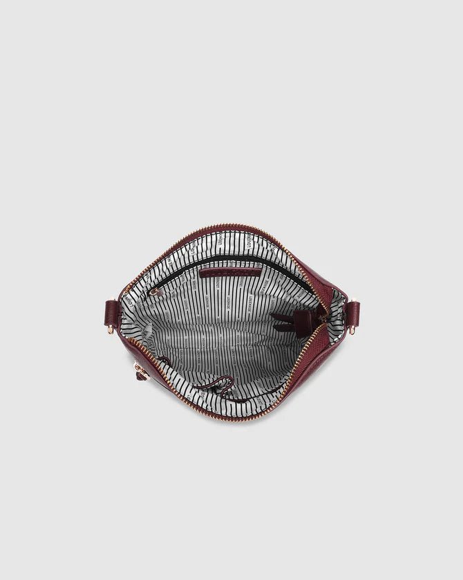 Cressida Crossbody Bag Burgundy - Pure Apotheca