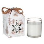 Cypress & Fir Boxed Glass Votive with Copper Rim - Pure Apotheca
