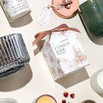 Cypress & Fir Boxed Glass Votive with Copper Rim - Pure Apotheca