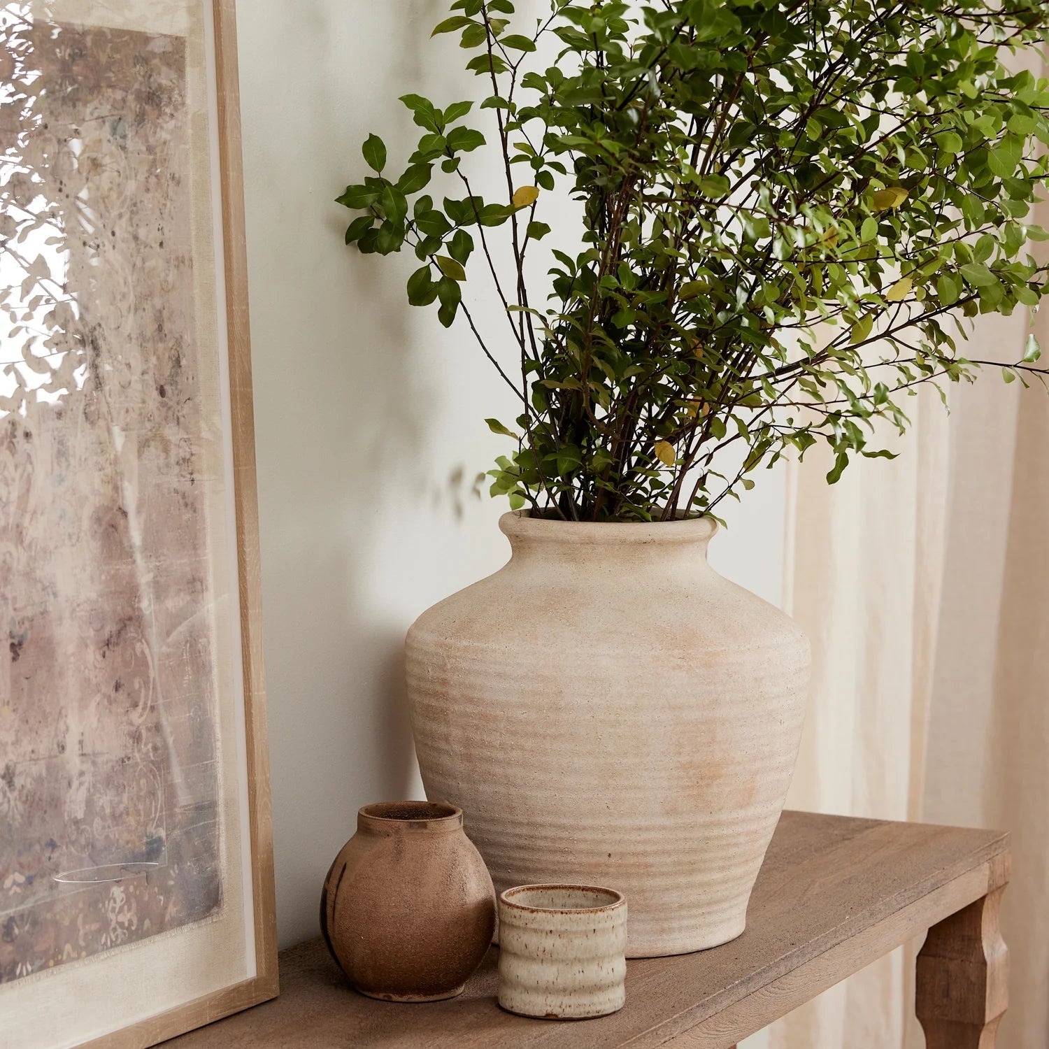 CYRUS TEXTURED NATURAL URN - Pure Apotheca