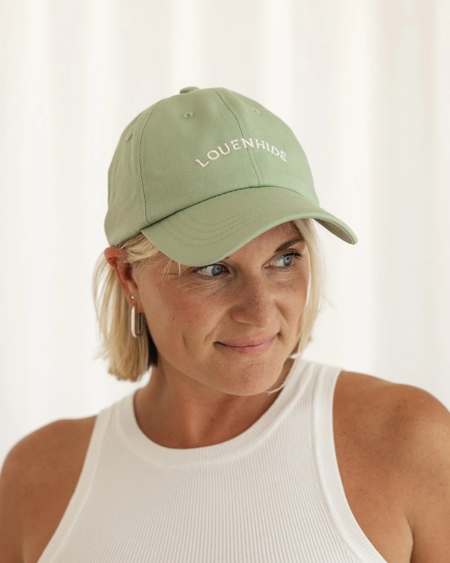 Demi Canvas Cap Sage Green - Pure Apotheca
