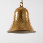 Dimpled Antique Gold Bell - Pure Apotheca