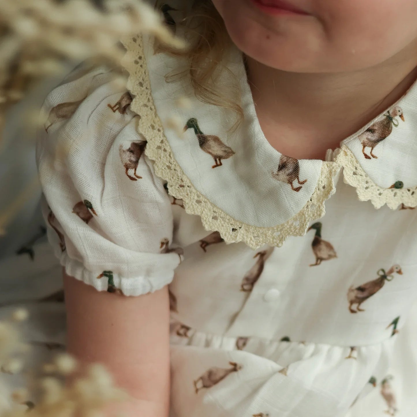 Duck Cotton Dress 2yrs - Pure Apotheca