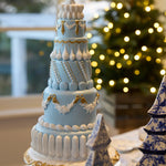 ELABORATE FROSTY BLUE CAKE - Pure Apotheca