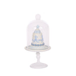 ELABORATE FROSTY BLUE CAKE CLOCHES 3/ASST - Pure Apotheca