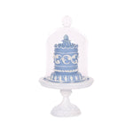 ELABORATE FROSTY BLUE CAKE CLOCHES 3/ASST - Pure Apotheca