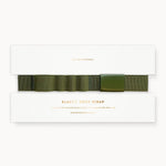 Elastic Book Strap - Olive - Pure Apotheca