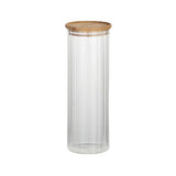 Eleanor Glass/Wood Canister LRG - Pure Apotheca