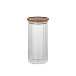 Eleanor Glass/Wood Canister MED - Pure Apotheca