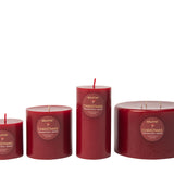 Elume Pillar Cinnamon Spice & Berries Large 3 Wick 6x4”