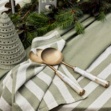 ESTELLE GREEN STRIPE NAPKIN SET/4 - Pure Apotheca