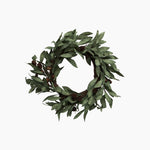 Eucalyptus & Brown Berry Wood Wreath Small - Pure Apotheca
