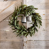 Eucalyptus & Brown Wood Berry Wreath Large - Pure Apotheca