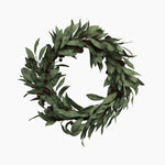 Eucalyptus & Brown Wood Berry Wreath Large - Pure Apotheca