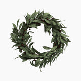 Eucalyptus & Brown Wood Berry Wreath Large - Pure Apotheca
