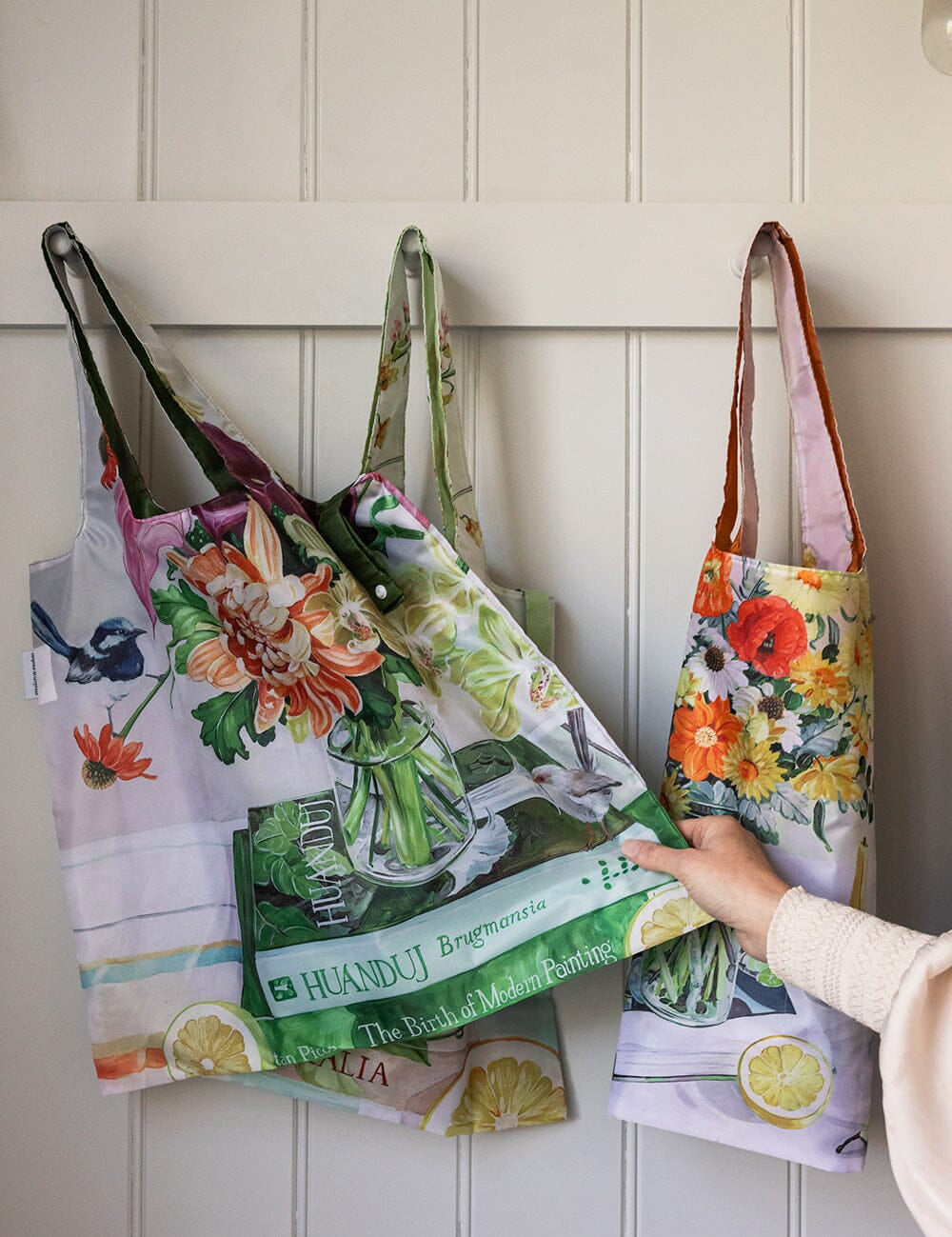 Fairy Wren Reusable Large Shopping Bag - Pure Apotheca