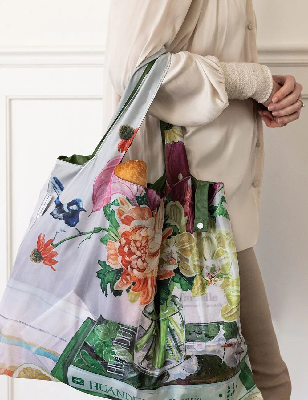 Fairy Wren Reusable Large Shopping Bag - Pure Apotheca