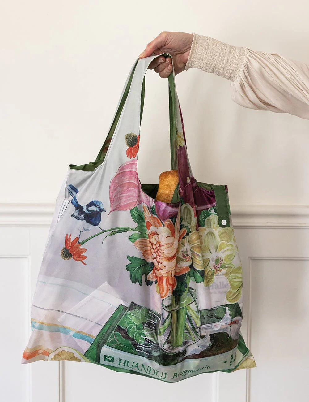 Fairy Wren Reusable Large Shopping Bag - Pure Apotheca